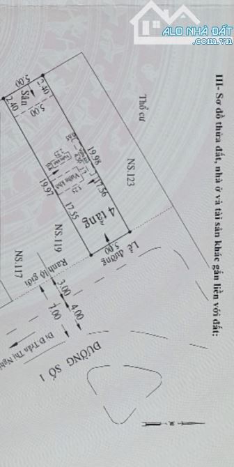 Cityland center hills - trần thị nghỉ - 5x20m- Trệt 3 lầu - 15,5 tỷ TL gặp chủ - 6