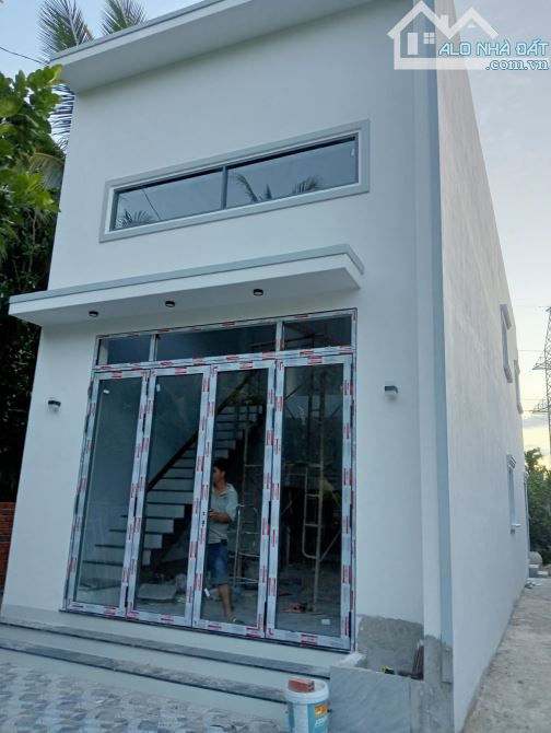 Nhà 1 trệt 1 lửng, 151m2, mới cất xong, An Tịnh, Trảng Bàng, SHR, Giá 550 Triệu.