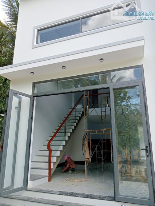 Nhà 1 trệt 1 lửng, 151m2, mới cất xong, An Tịnh, Trảng Bàng, SHR, Giá 550 Triệu. - 1