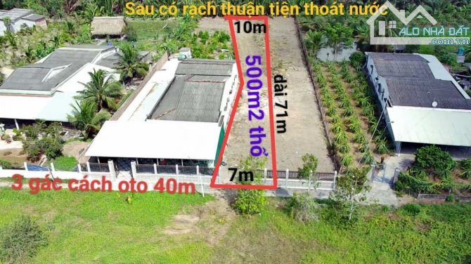 500m2 thổ ấp 3 xã Hòa Phú rẻ bèo chỉ 750tr - 1