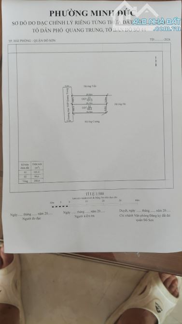 Bán lô 99m đường 8m ngõ 171 Thương Đức , Minh Đức, Đồ Sơn. Giá hơn 1 tỷ..Lh: E Kiên - 2