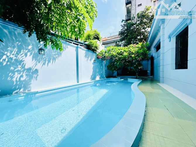 BÁN BIỆT THỰ HẺM 8m Võ Thị Sáu P2 VT 340m 1Trệt 1Lầu hồ bơi sân vườn rộng Giá chỉ 23 tỷ TL - 5