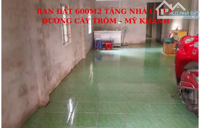 Bán nhà mt đường Cây Trôm Mỹ Khánh, DT 600m thổ cư 300m giá ngộp 3,2 tỷ - 1