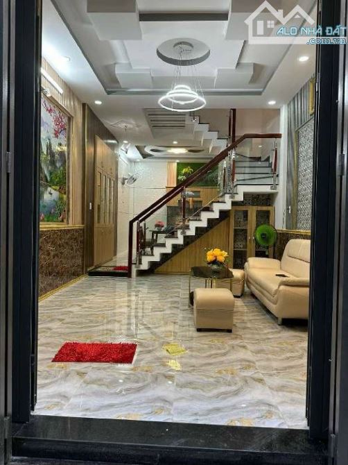 🔥NGUYỄN DUY CUNG - HẺM THÔNG - 4 TẦNG - 5 PHÒNG NGỦ - 35.2M2 - SỔ VUÔNG VỨC - 1