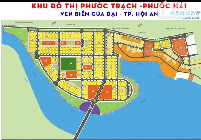 Bán đất view biển - mặt sông Hội An, 688m2 - 2 mặt tiền vị trí đẹp - 2