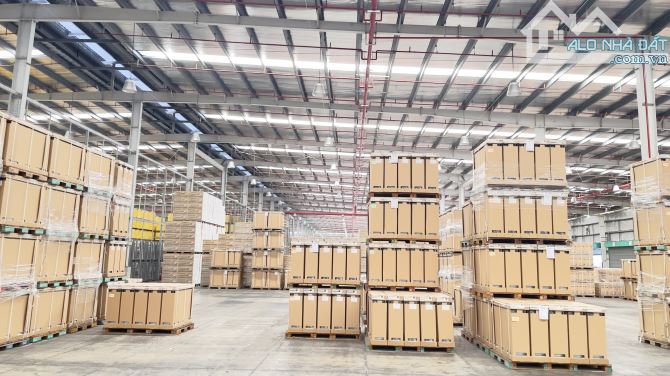 Cho thuê 12000m2 nhà kho nhà xưởng logistics tại Khu công nghiệp Phố Nối. Tỉnh Hưng Yên. - 2