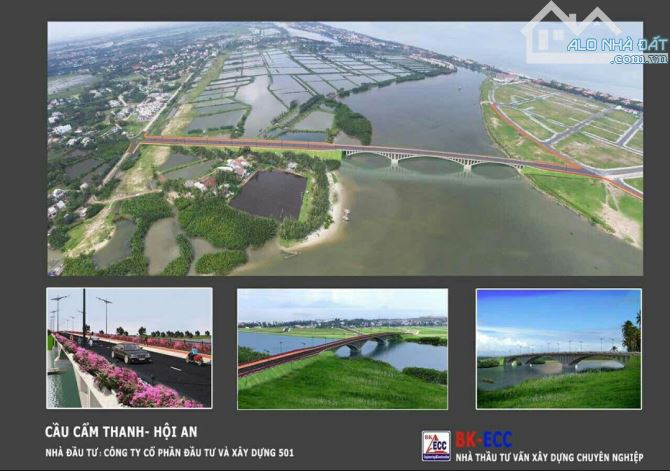 Bán đất view biển - mặt sông Hội An, 688m2 - 2 mặt tiền vị trí đẹp - 4