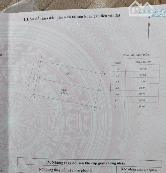 Siêu phẩm đẹp giá cắt lỗ 424m vuông vắn, vị trí đẹp khu đông dân cư có thể kinh doanh - 5