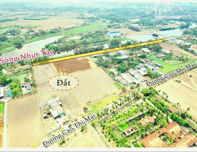 Siêu phẩm, 1300m2 có 300m2 đất thổ view Sông Nhựt Tảo, 1.7 tỷ - 4