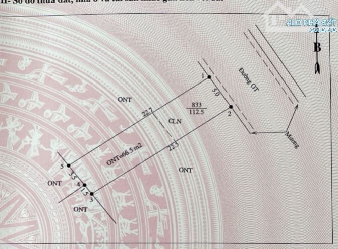 BÁN ĐẤT TRUNG TÂM XÃ TU VŨ CHỈ 680TR/LÔ ĐẤT TRỤC CHÍNH LÊN CẦU TU VŨ - 4