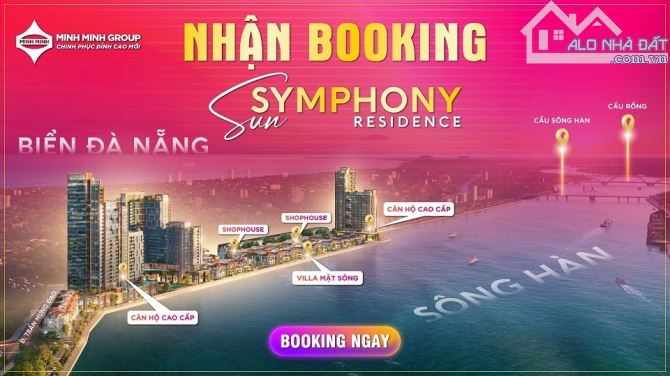 TƯ VẤN ĐẶT MUA SUN SYMPHONY RESIDENCE ĐÀ NẴNG - GIỎ HÀNG CĐT SUN GROUP MỞ BÁN ĐỢT 1 - 5