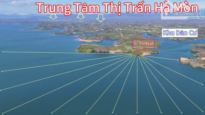 39.Bán đất view hồ đẹp như tranh, nhìn là muốn sở hữu ngay...  Từ vị trí đất di chuyển đến