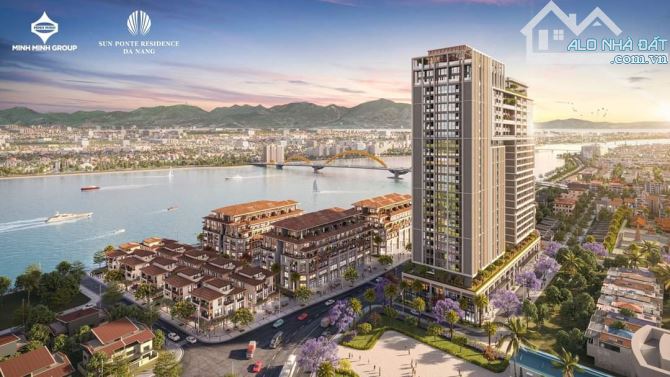 BÁN SHOPHOUSE KHỐI ĐẾ SUN PONTE RESIDENCE MẶT TIỀN ĐƯỜNG TRẦN HƯNG ĐẠO QUẬN SƠN TRÀ