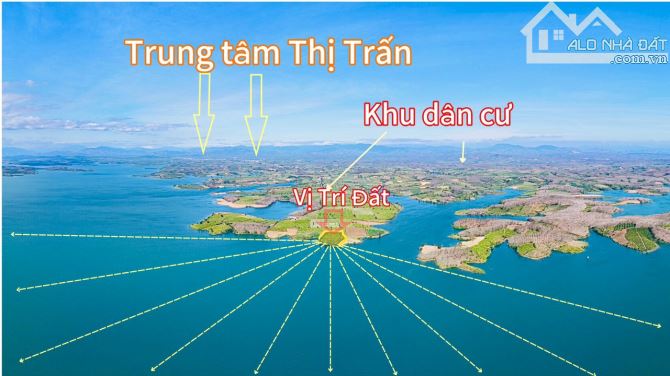 39.Bán đất view hồ đẹp như tranh, nhìn là muốn sở hữu ngay...  Từ vị trí đất di chuyển đến - 3