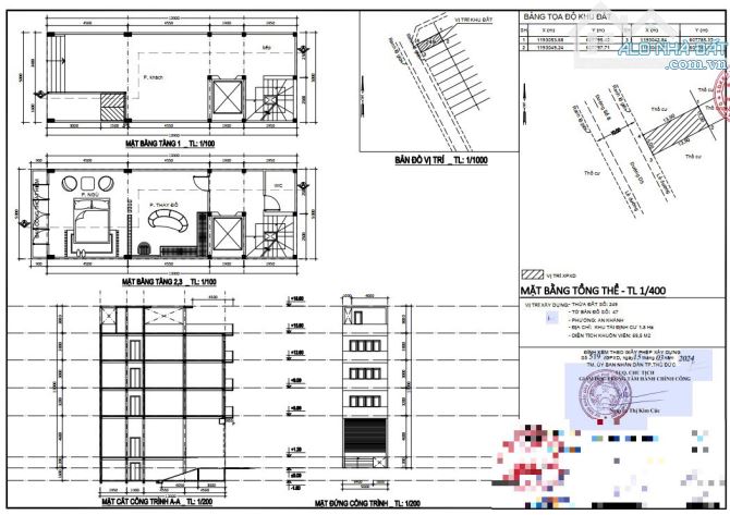 BÁN LÔ TÁI ĐỊNH CƯ AN KHÁNH - 79.5M2 ( 5M*13.9M ) - 15.3 TỶ - XÂY HẦM 4 TẦNG - VỊ TRÍ ĐẸP - 3