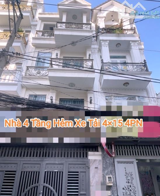 Bán MBKD 4 Tầng 4×15 Gần Trường Chinh Tân Bình Hơn 8Tỷ5 - 3