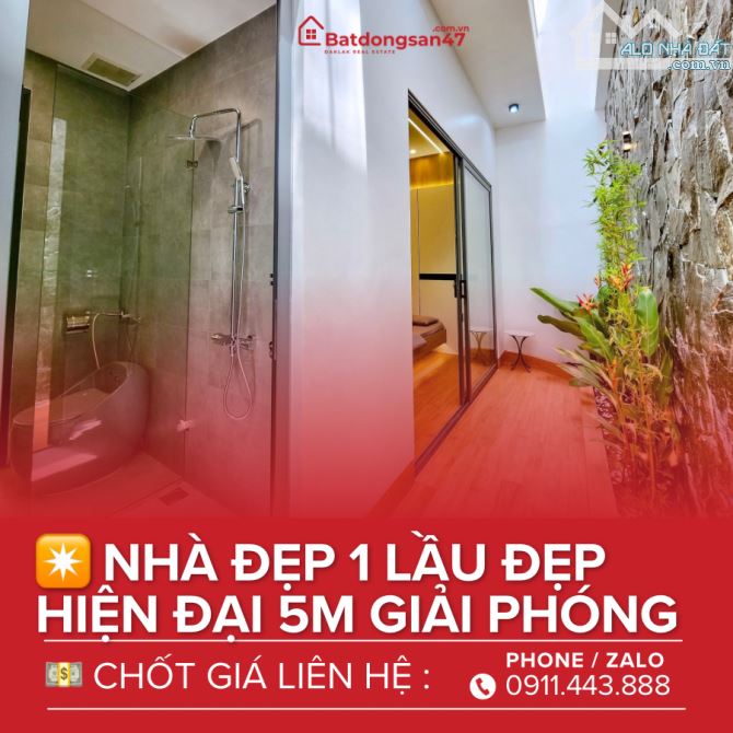 💥BÁN CĂN NHÀ 1 LẦU HIỆN ĐẠI TÂM HUYẾT GIẢI PHÓNG - ĐỒNG KHỞI - 5