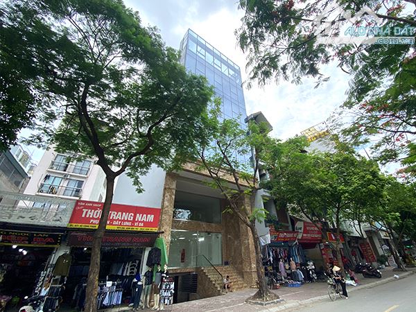 Cho Thuê Tòa Văn Phòng 9 Tầng Xây Mới Mặt Phố Vũ Tông Phan. DT 145m2.Mt 9m. Giá 140tr/t - 1