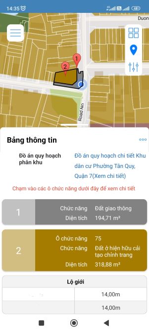 Lô Góc 400m2. Giá Chào 50 Tỷ. Đường Số 8 KDC Tân Quy. P Tân Quy. Quận 7 - 1
