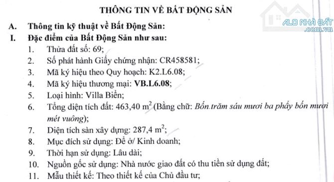 Bán Villa biển Hoa Tiên Paradise Xuân Thành, Hà Tĩnh - 16