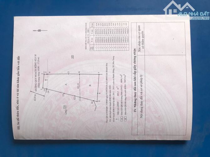 Bán đất lớn mặt tiền tỉnh lộ 3 xã Phước Đồng tp Nha Trang . 8497m2 Giá 30Tỷ - 5