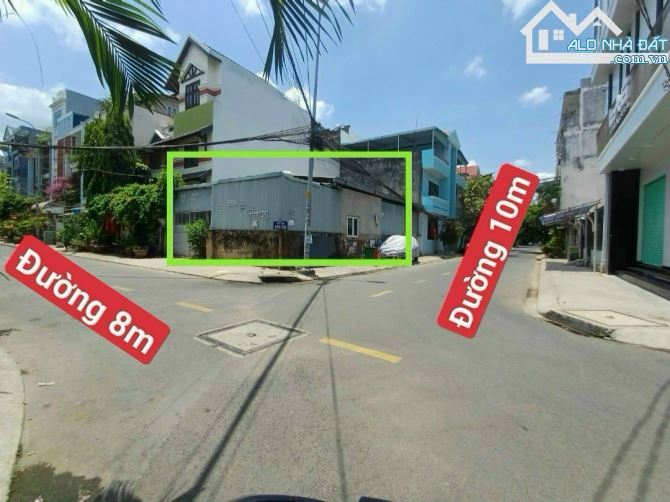 Căn góc 2 mặt tiền hẻm thông 416 Dương Quảng Hàm p5 gò vấp. 8x16 chỉ 12,5 tỷ