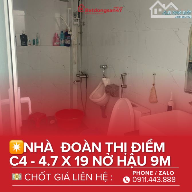 💥BÁN CĂN NHÀ C4 MT ĐOÀN THỊ ĐIỂM TRUNG TÂM PHỐ - 2