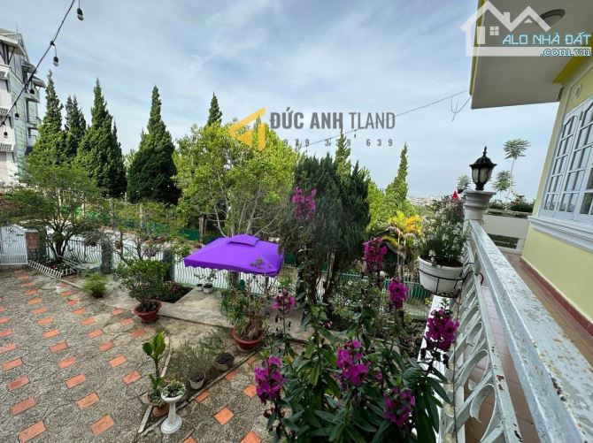 Villa sân vườn view thoáng đẹp Phù Đổng Thiên Vương, P8, Đà Lạt, 368m2 full xây dựng, 27tỷ - 3