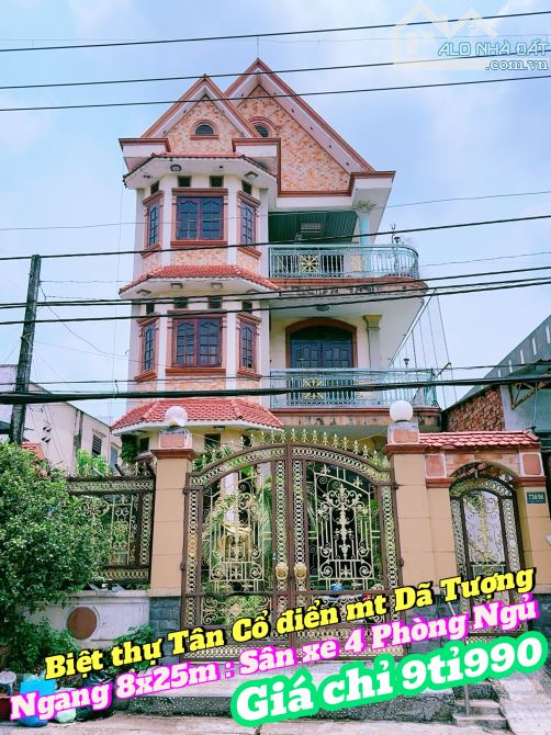 Bán biệt thự mặt tiền đường Dã Tượng Tâm huyết P.Tam Hoà .TP Biên Hoà.