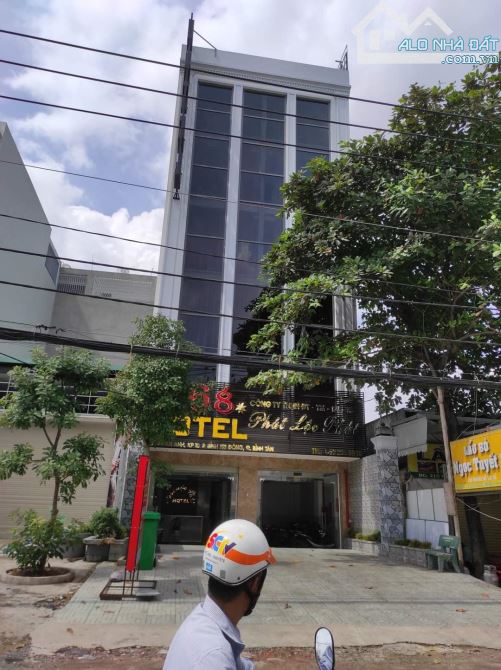Bán nhà khách sạn MTKD Phan Anh Bình Tân 8x24m đúc hầm 5 lầu ST giá 33 tỷ TL