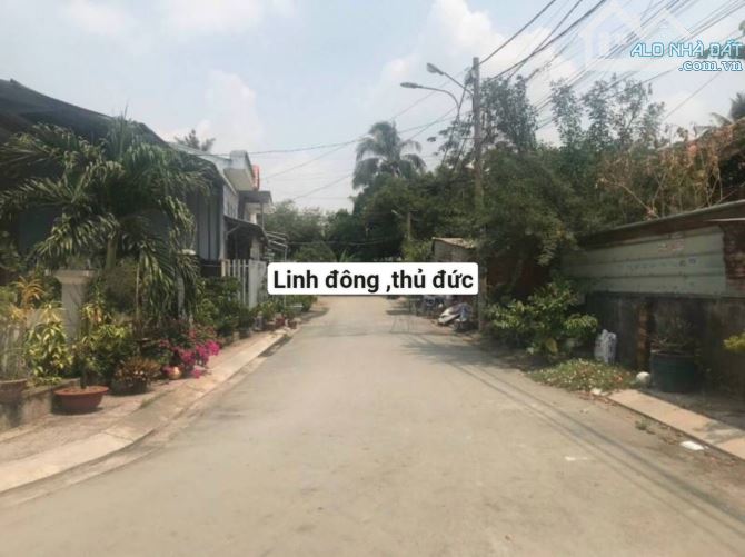 ĐẤT HẺM XE HƠI,LÝ TẾ XUYÊN,LINH ĐÔNG,THỦ ĐỨC 4,75 TỶ/100M2,TL - 1