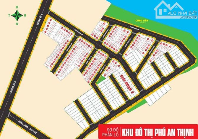 ĐẤT NỀN KDC Phú An Thịnh, Nền 5x20 full thổ SHR 1030 triệu, - 2