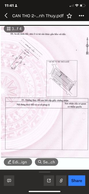 Bán Cặp Nền Đường Số 3 kdc An Thới, P.Bùi Hữu Nghĩa, Q.Bình Thuỷ, TP Cần Thơ. - 3