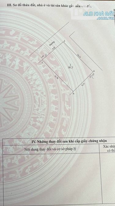 Bán đất thôn Yên Thái-DT 182 m2,MT 9m và 16m.MẶT ĐƯỜNG RỘNG-2 MẶT TIỀN-KINH DOANH - 2