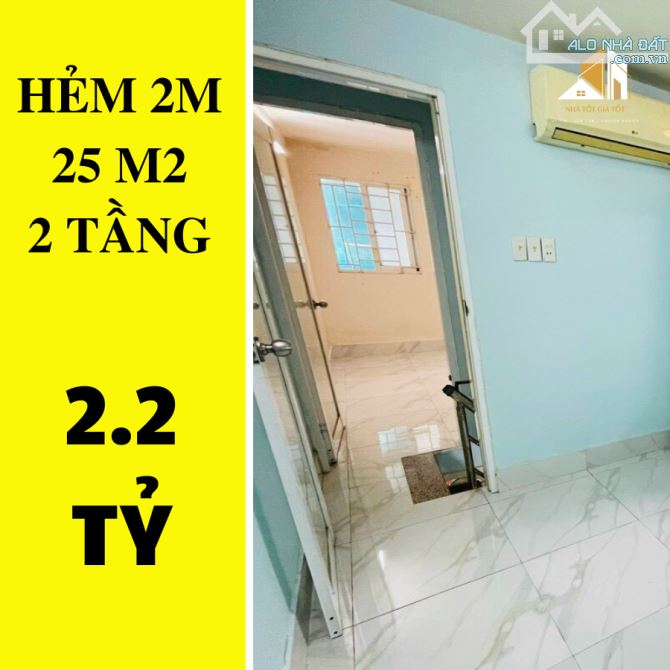 ✔️ Nhà Đường số 1 Gò Vấp - 25m2- 2 tầng - 2.2 tỷ