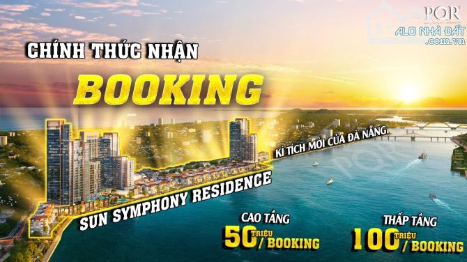 HOT - Chính thức nhận Booking SUN SYMPHONY RESIDENCE – View trực diện sông Hàn Đà Nẵng