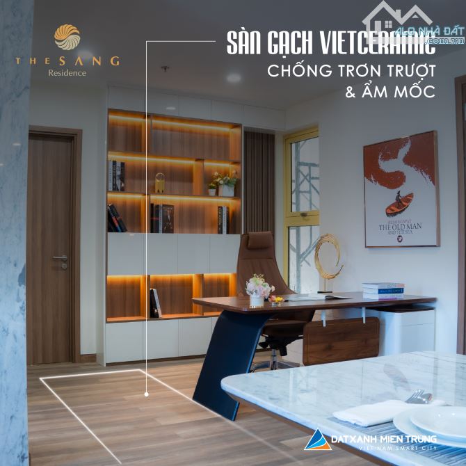 Duy nhất 1 căn cuối cùng 1+1PN, 62m2 view biển căn hộ The Sang, ban công hướng Đông Nam - 10