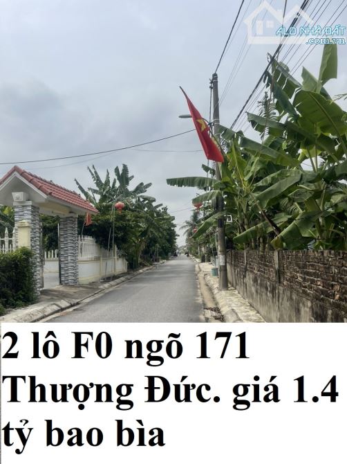 2 lô F0 ngõ 171 Thượng Đức , Đồ Sơn, giá 1..x 1 lô bao bìa ạ.LH E Kiên. - 1