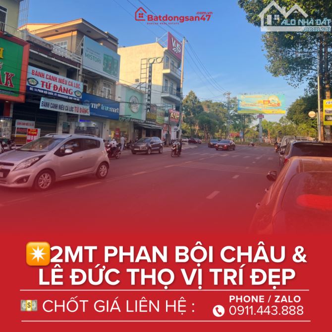 💥BÁN GÓC 2 MT PHAN BỘI CHÂU ĐANG CÓ THU NHẬP 50 TRIỆU / THÁNG - 2