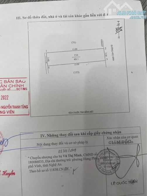 BÁN NHÀ MẶT ĐƯỜNG HERMAN PHƯỜNG HƯNG PHÚC TP VINH - 5