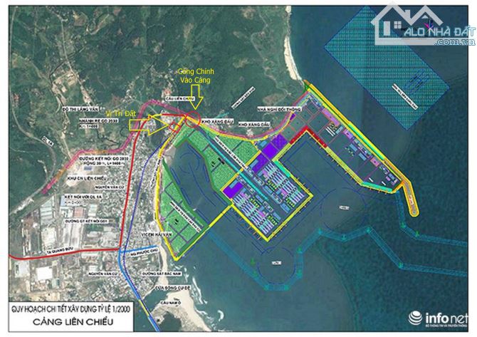 bán đất đối diện cảng Liên Chiểu, Giá chỉ 15 triệu/m2