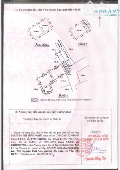 Nhà dt:4,2x14m(nở hậu:6,5m).Trệt lửng lầu,Nguyễn Thái Sơn.giá:5,5tỷ. - 3