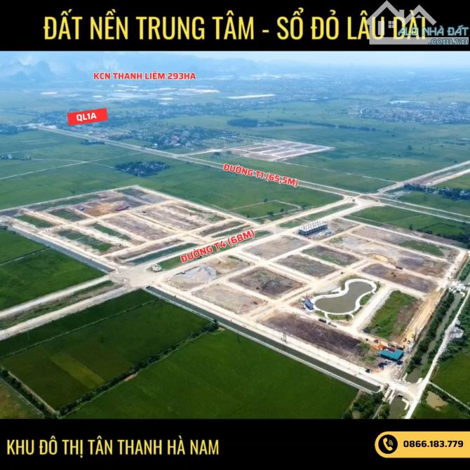 Khu đô thị Tân Thanh gần trung tâm hành chính mới huyện Thanh Liêm- Hà Nam