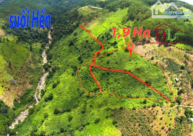 9,85 TỶ CÓ 18.937m2 ĐẤT NÔNG NGHIỆP PHƯỜNG 5 ĐÀ LẠT - THÍCH HỢP KHAI THÁC DU LỊCH