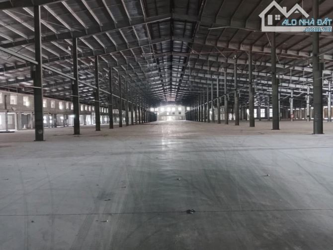 Cho thuê kho xưởng tiêu chuẩn có cắt nhỏ, 18000m2 KCN