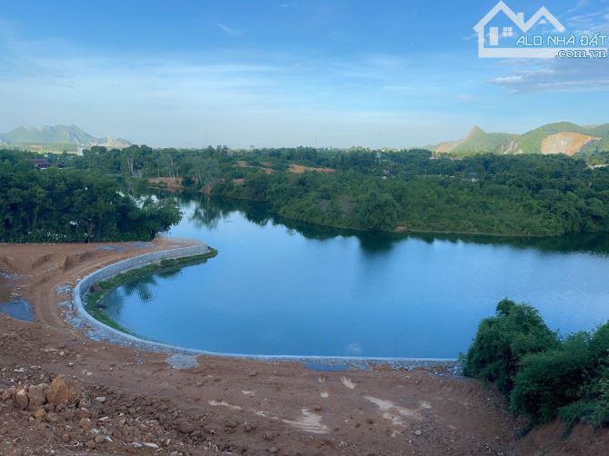 Bán đất bám hồ 3720m2 nằm trong quần thể nghỉ dưỡng Cư Yên Lương Sơn giá rẻ - 1
