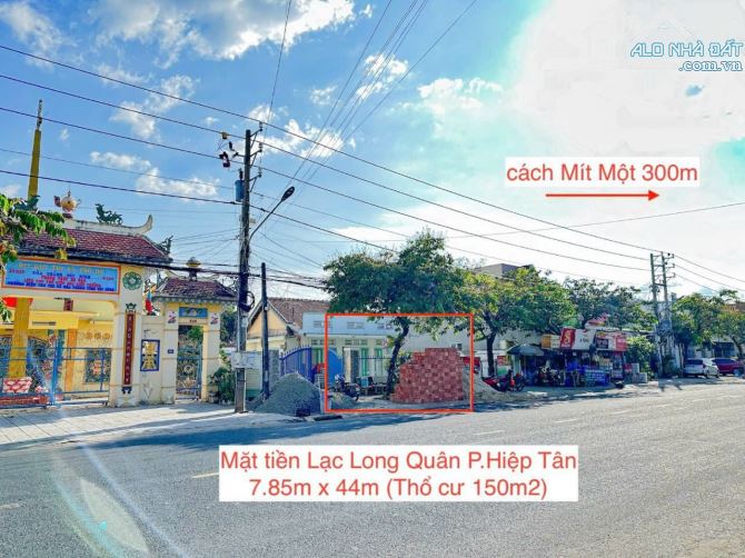 Bán đất mặt tiền lạc long quân giá 5 tỷ - 1