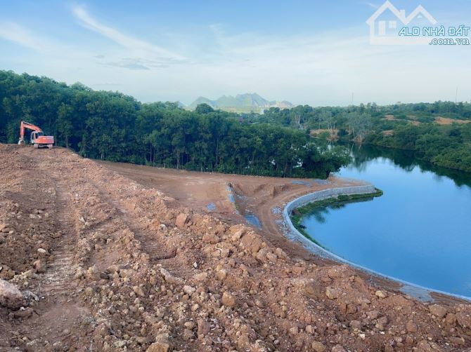 Bán đất bám hồ 3720m2 nằm trong quần thể nghỉ dưỡng Cư Yên Lương Sơn giá rẻ - 2