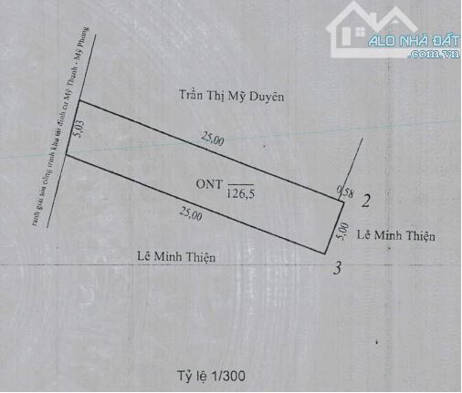 Lô đất nền 5x25 TC 100% - khu dân cư Cầu Bần, ấp Mỹ Thạnh, xã Mỹ Phong, TP.Mỹ Tho - 5