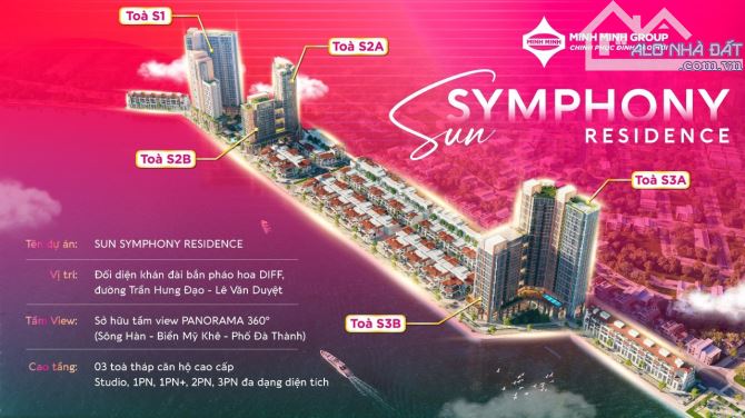 Ra mắt bảng giá dự án Sun Symphony bên Sông Hàn Đà Nẵng